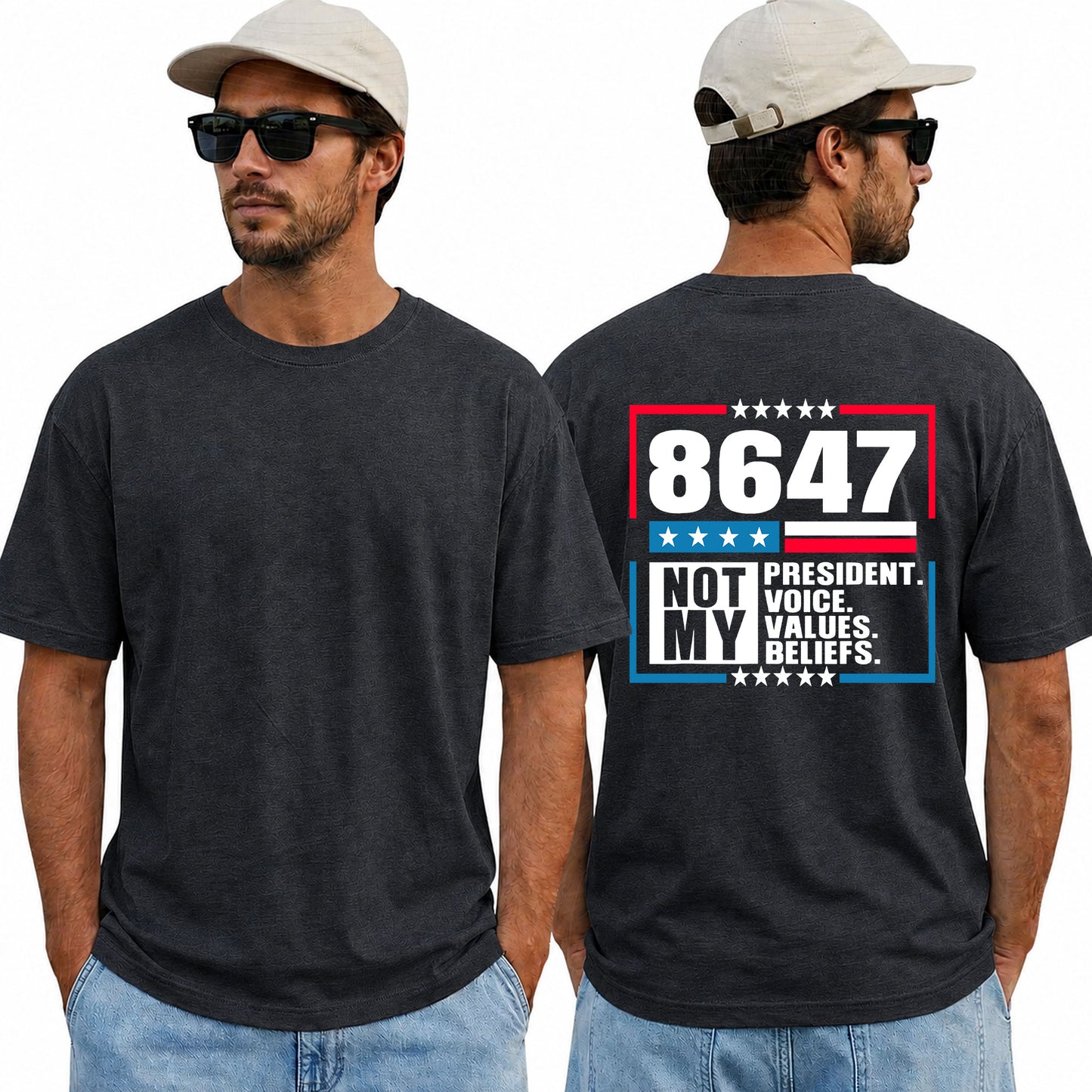 8647 Not My President Shirt Anti Trump Political Protest Graphic Tee Resistance Gift For Adults