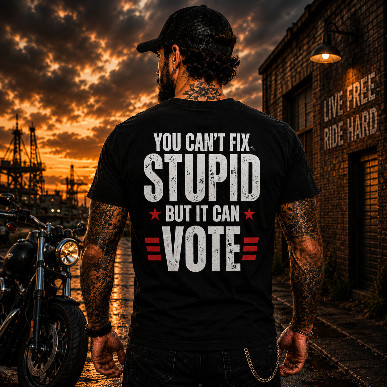 You Cant Fix Stupid Shirt Funny Political Humor Graphic Tee Sarcastic Gift For Adults