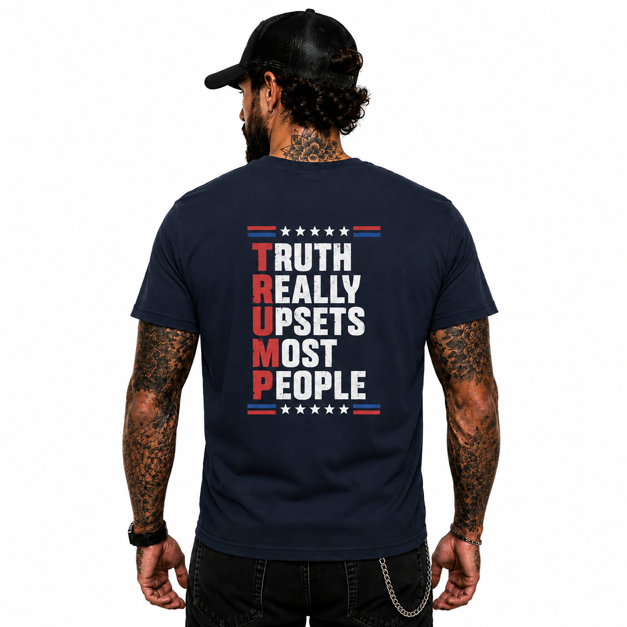 Truth Really Upsets Most People Shirt Funny Conservative Patriotic Graphic Tee Republican Gift For Adults