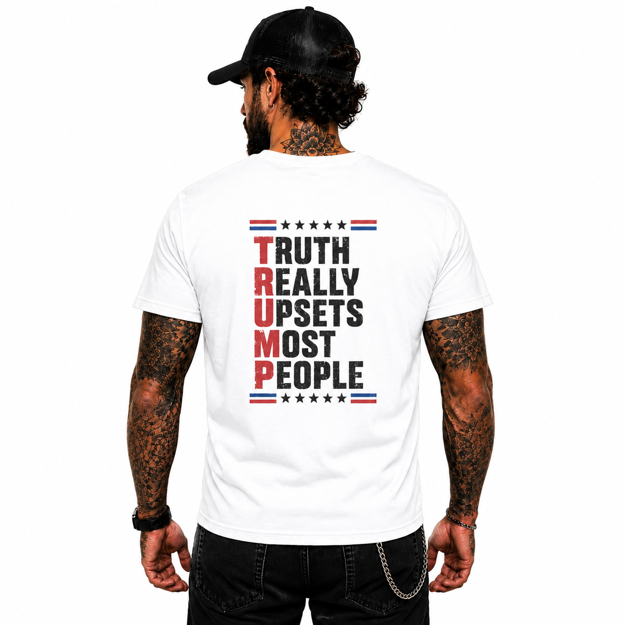 Truth Really Upsets Most People Shirt Funny Conservative Patriotic Graphic Tee Republican Gift For Adults