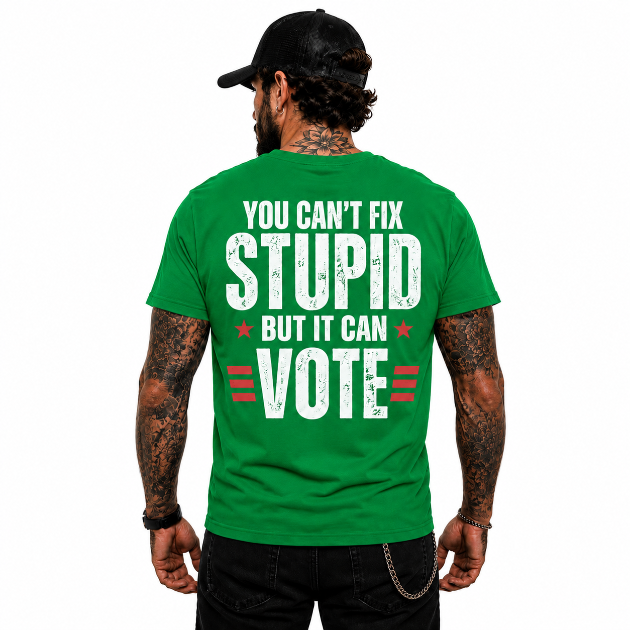 You Cant Fix Stupid Shirt Funny Political Humor Graphic Tee Sarcastic Gift For Adults