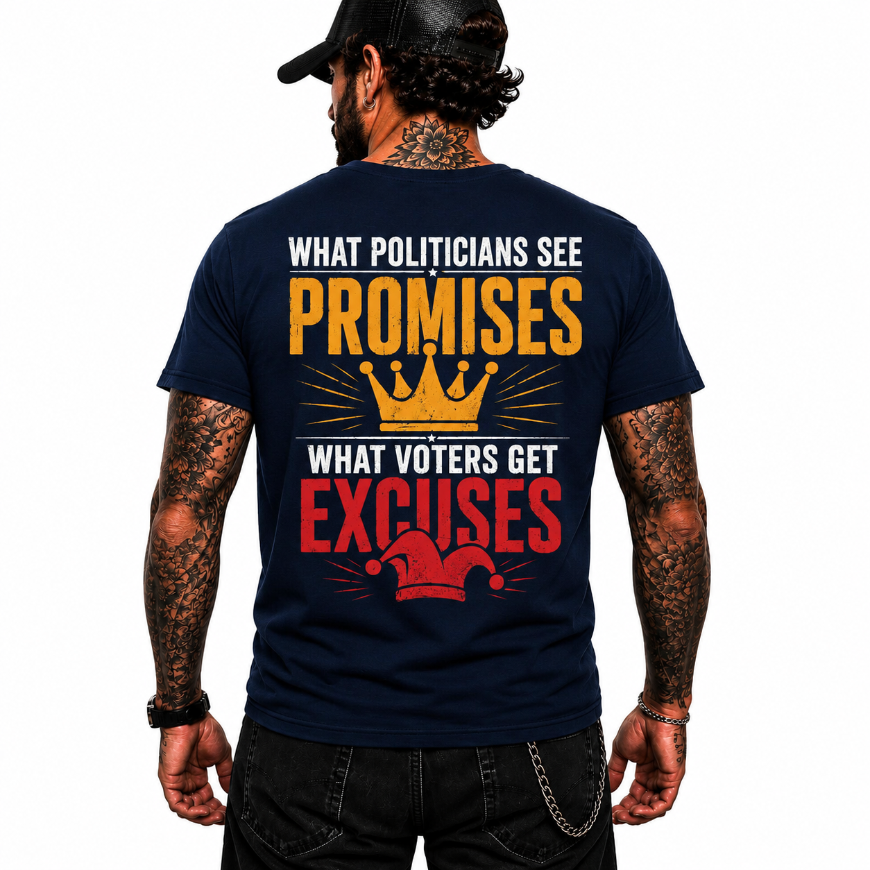 What Politicians See Promises Shirt Funny Political Humor Graphic Tee Patriotic Gift For Adults