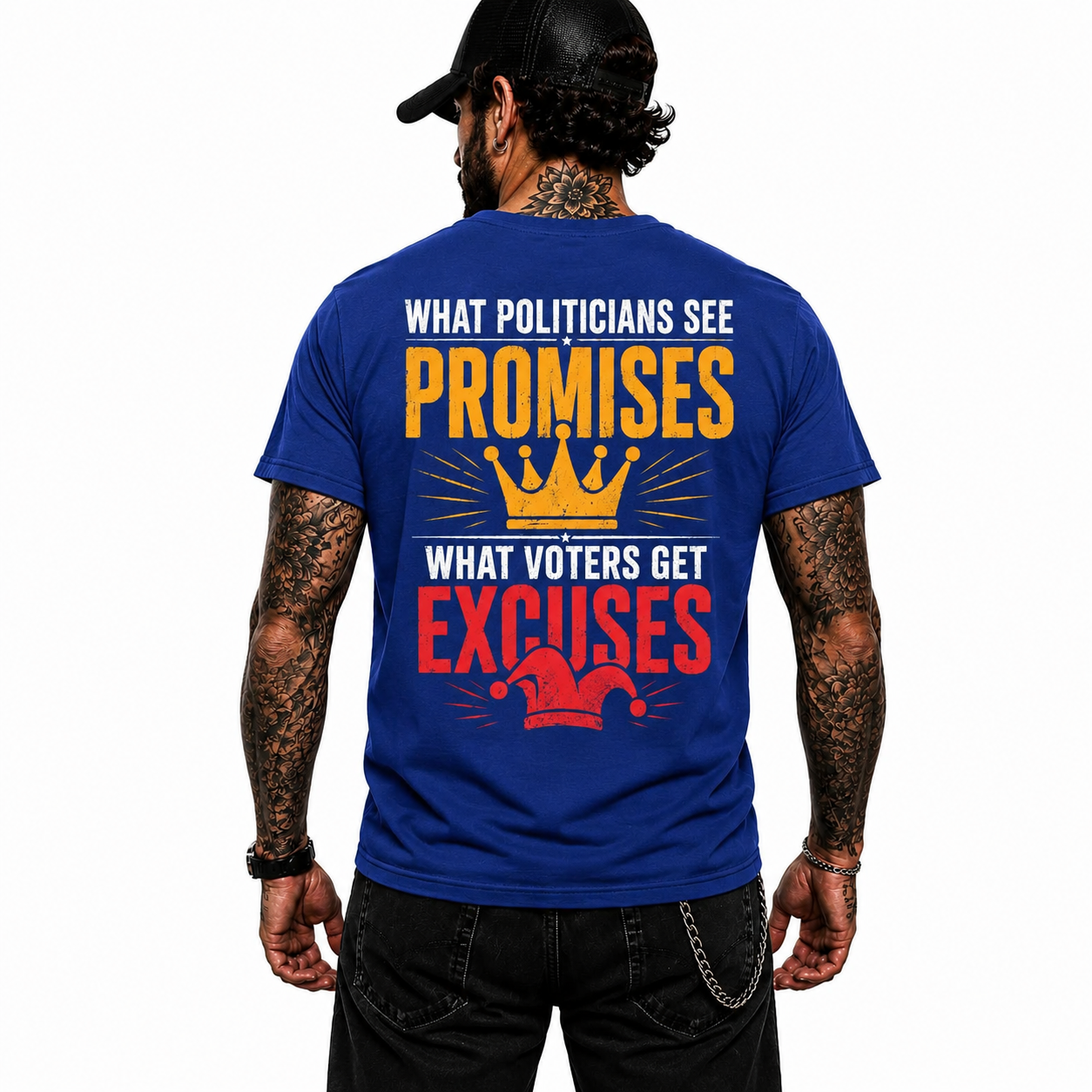 What Politicians See Promises Shirt Funny Political Humor Graphic Tee Patriotic Gift For Adults