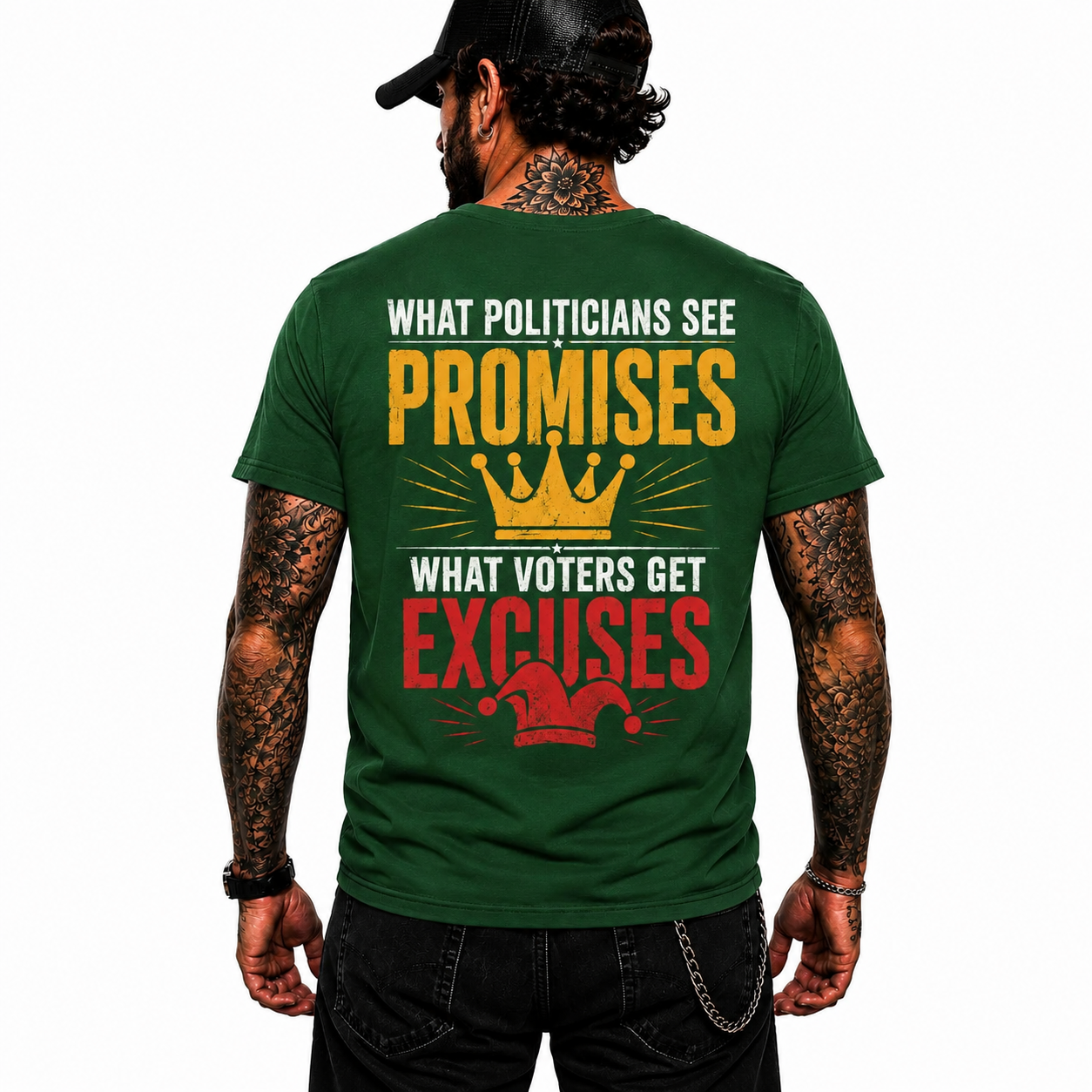 What Politicians See Promises Shirt Funny Political Humor Graphic Tee Patriotic Gift For Adults