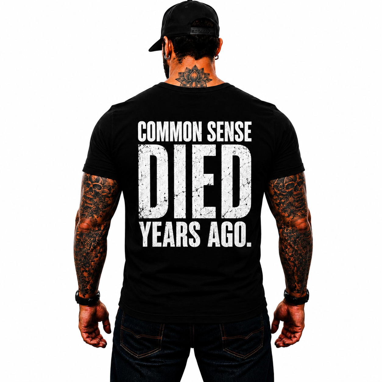 Common Sense Died Years Ago Shirt Funny Conservative Political Graphic Tee Patriot Gift For Adults