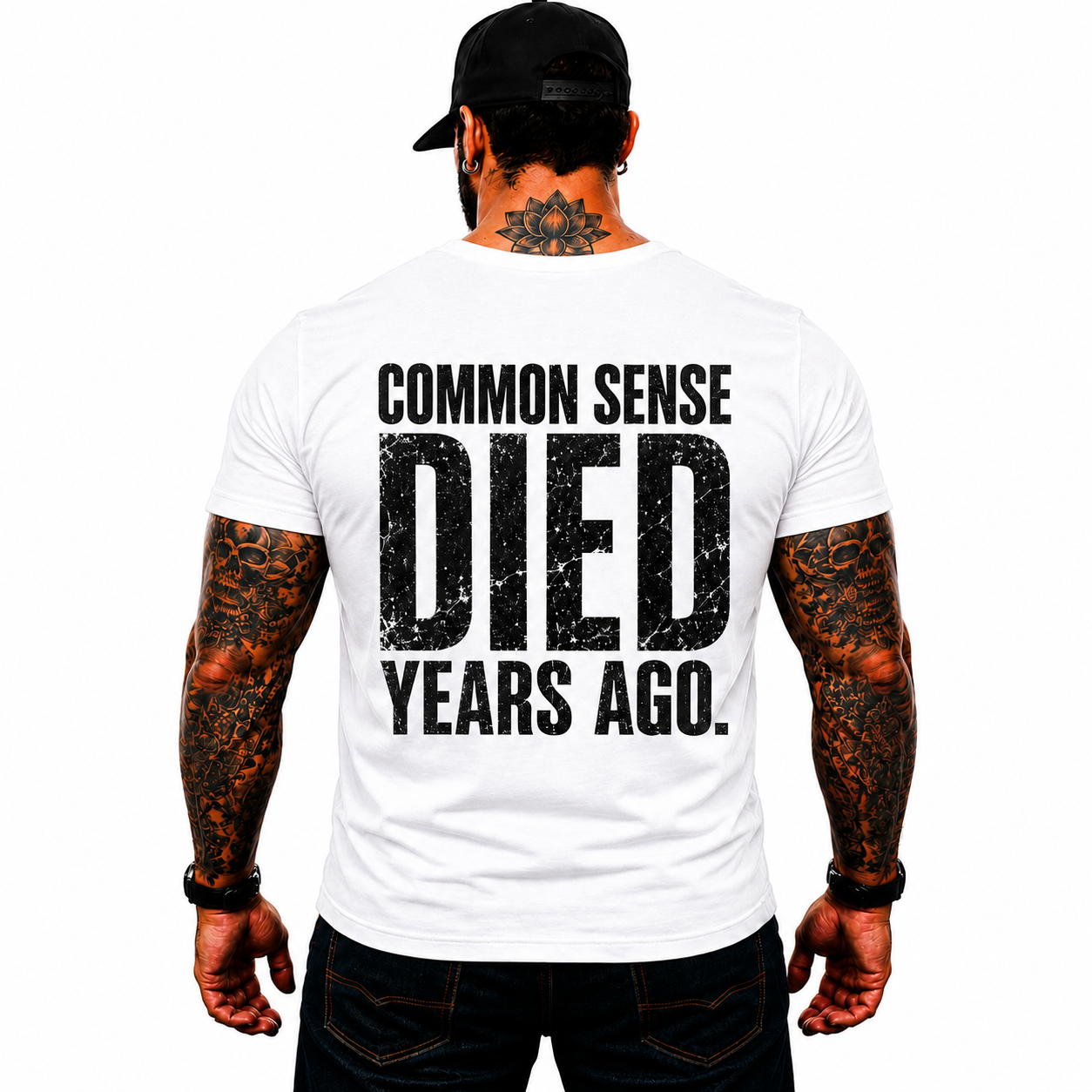 Common Sense Died Years Ago Shirt Funny Conservative Political Graphic Tee Patriot Gift For Adults