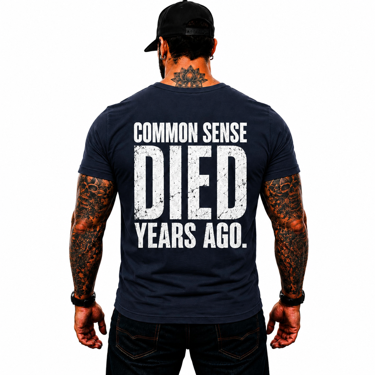 Common Sense Died Years Ago Shirt Funny Conservative Political Graphic Tee Patriot Gift For Adults