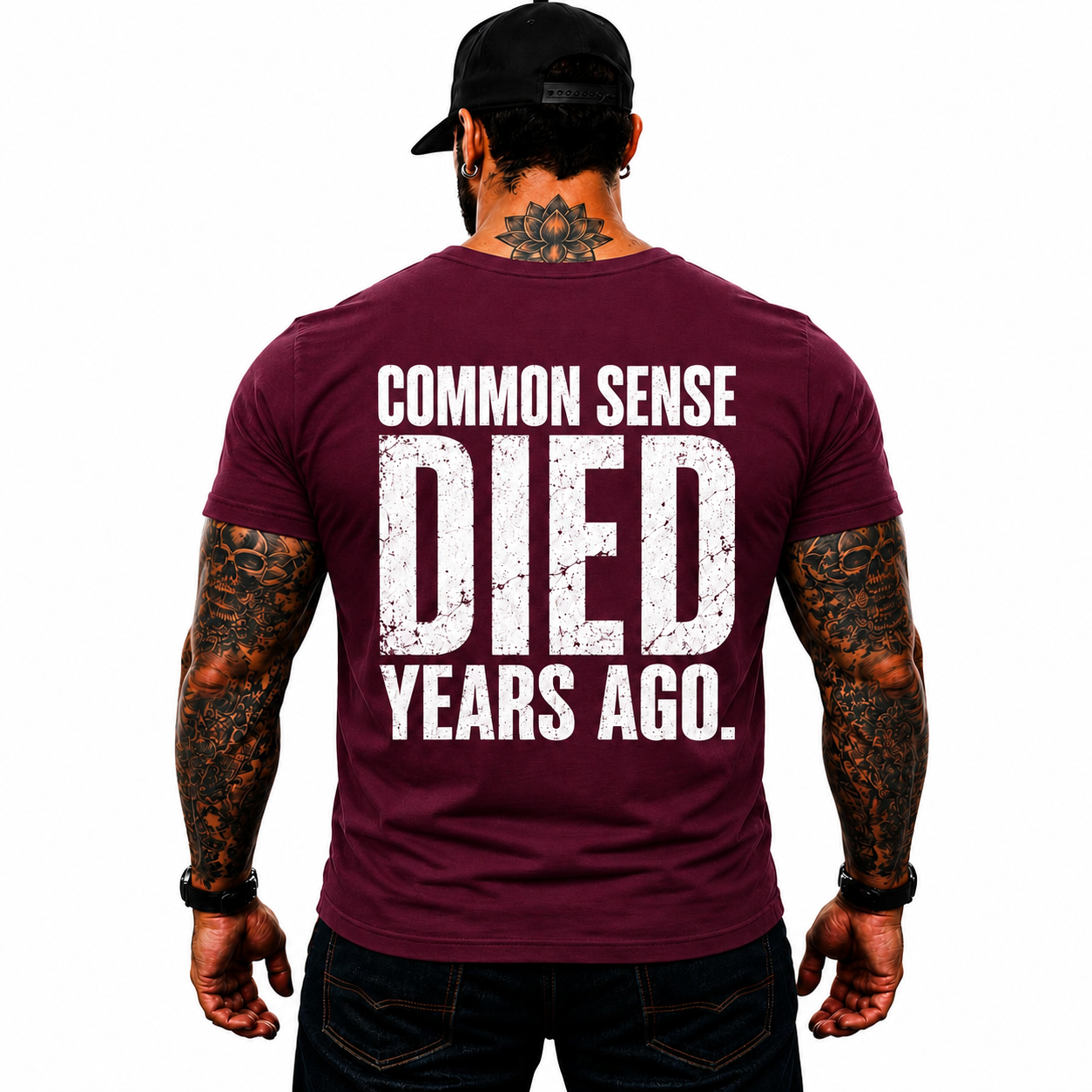 Common Sense Died Years Ago Shirt Funny Conservative Political Graphic Tee Patriot Gift For Adults