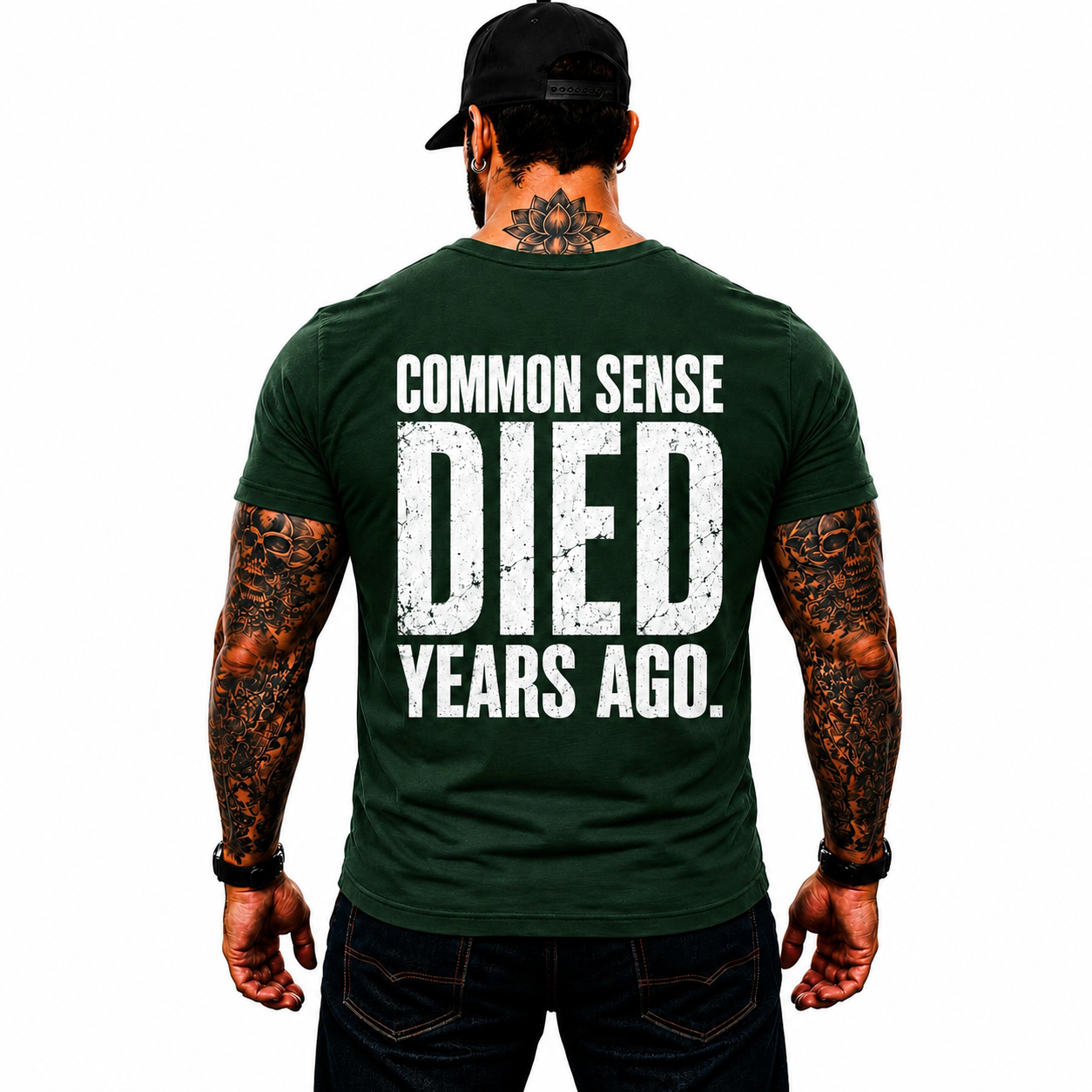 Common Sense Died Years Ago Shirt Funny Conservative Political Graphic Tee Patriot Gift For Adults