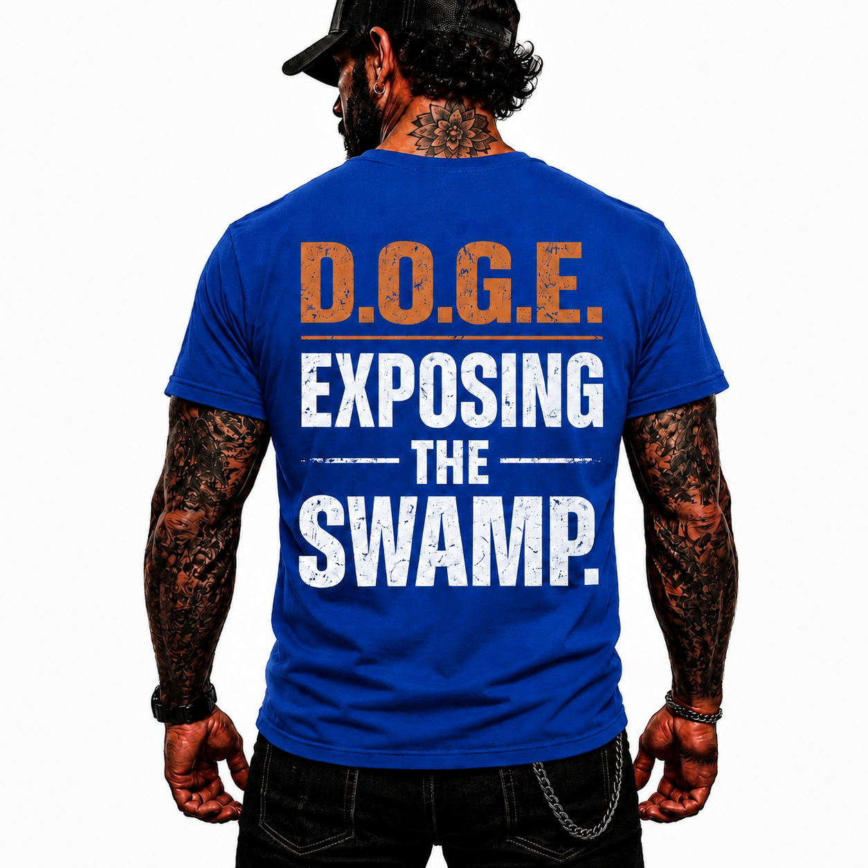 DOGE Exposing The Swamp Shirt Funny Conservative Political Graphic Tee Patriotic Gift For Adults