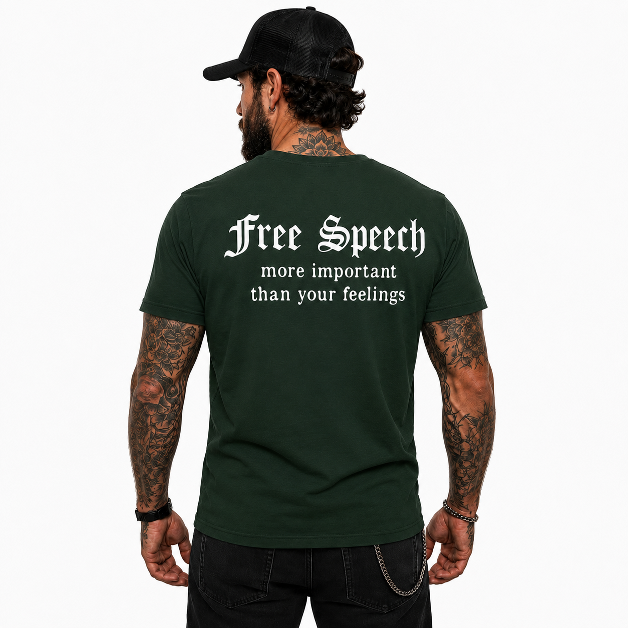 Free Speech More Important Than Your Feelings Shirt Funny Conservative Political Graphic Tee Patriot Gift For Adults