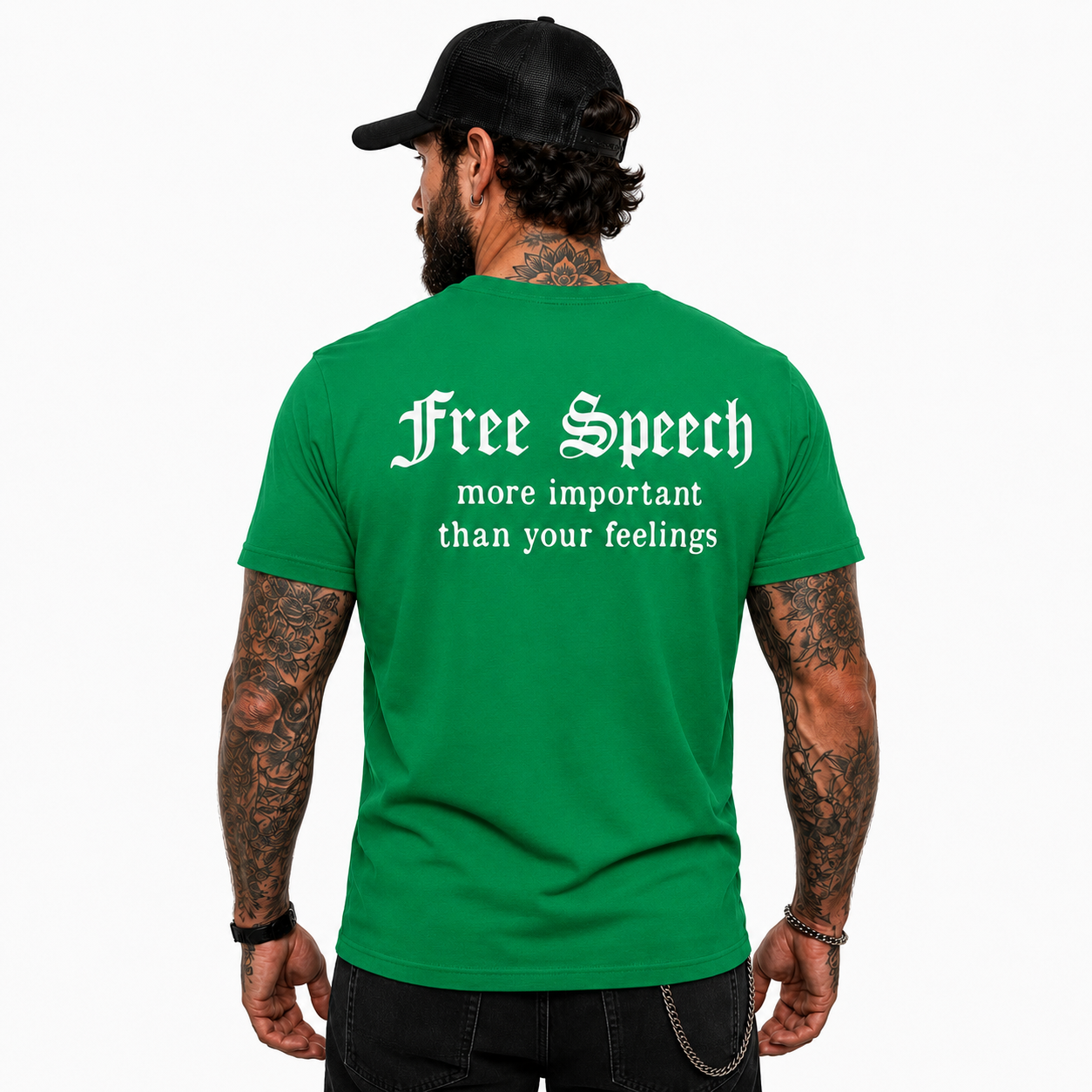 Free Speech More Important Than Your Feelings Shirt Funny Conservative Political Graphic Tee Patriot Gift For Adults