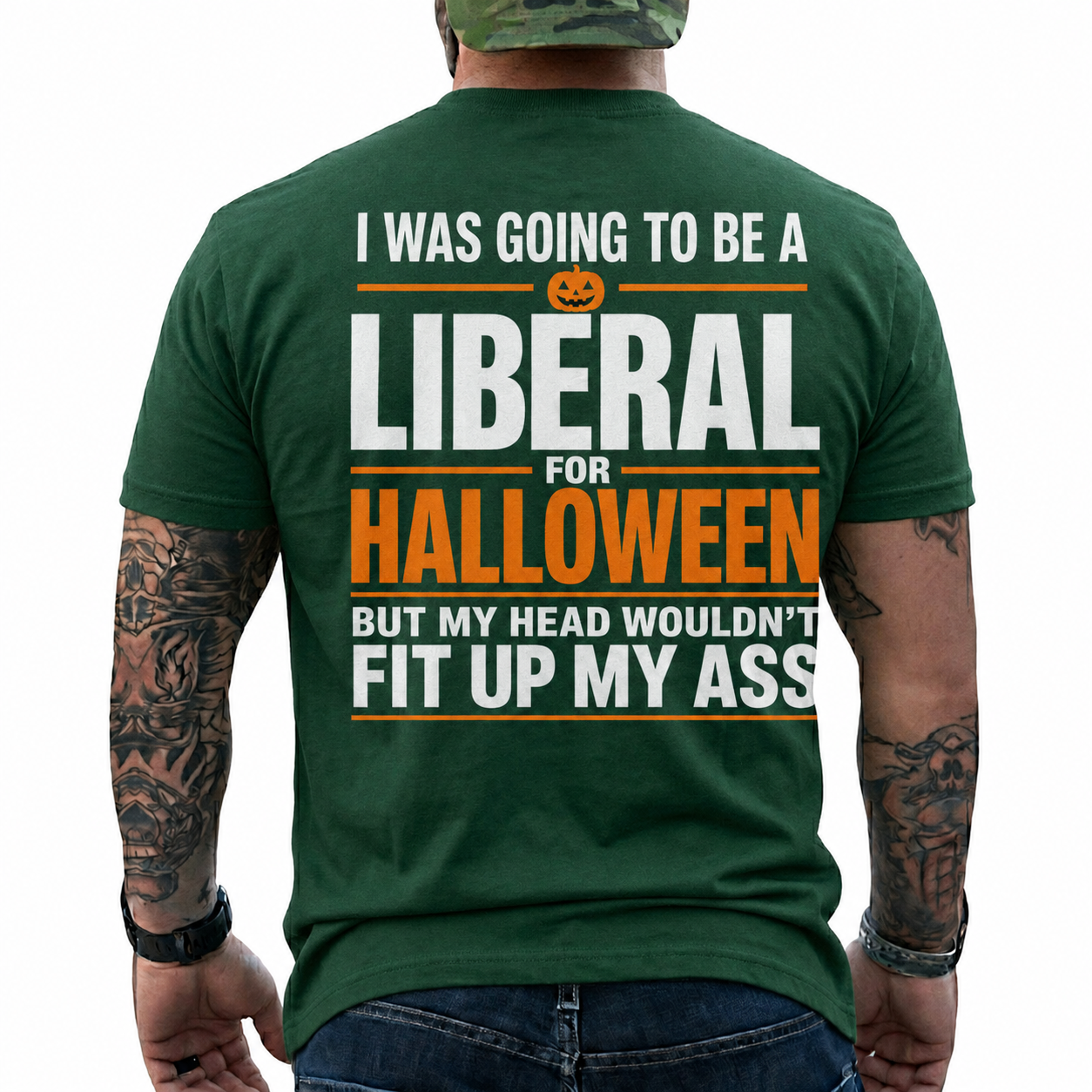 I Was Going To Be A Liberal For Halloween Shirt Funny Conservative Political Graphic Tee Sarcastic Gift For Adults