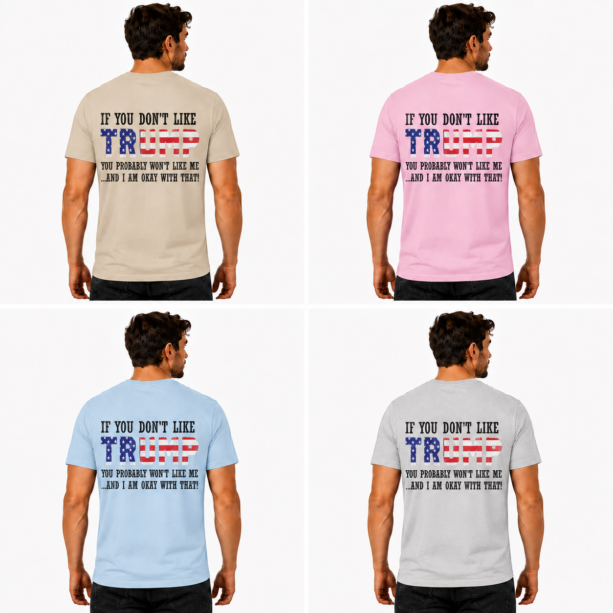 If You Dont Like Trump Shirt Funny Conservative Political Graphic Tee Republican Patriot Gift For Adults