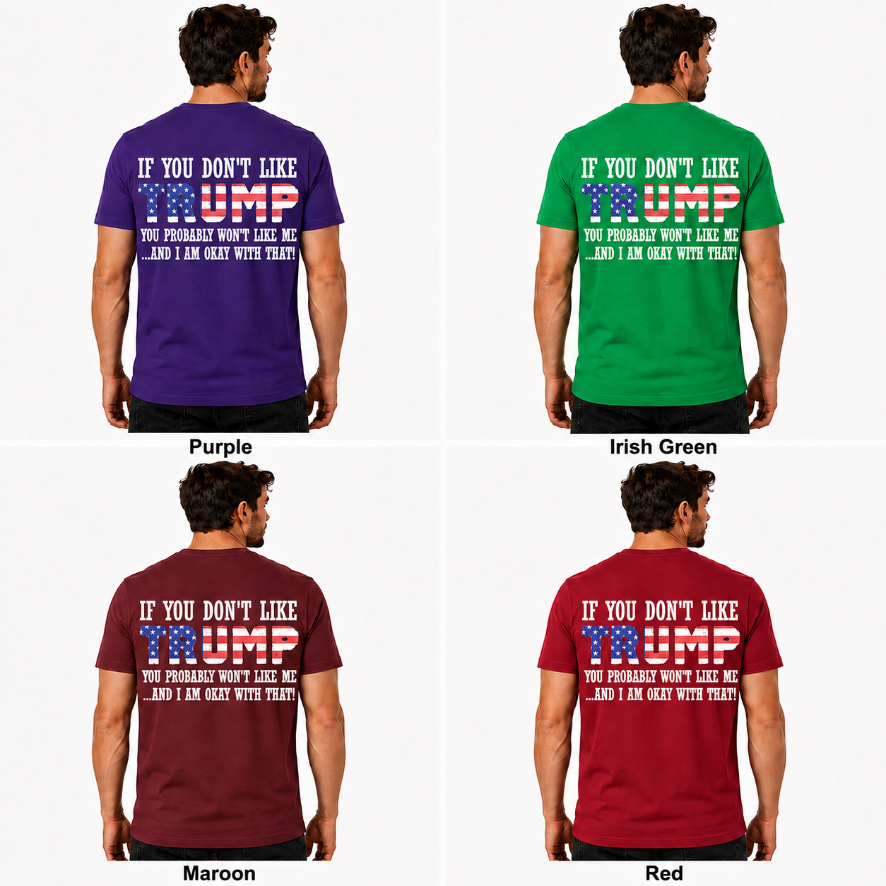 If You Dont Like Trump Shirt Funny Conservative Political Graphic Tee Republican Patriot Gift For Adults