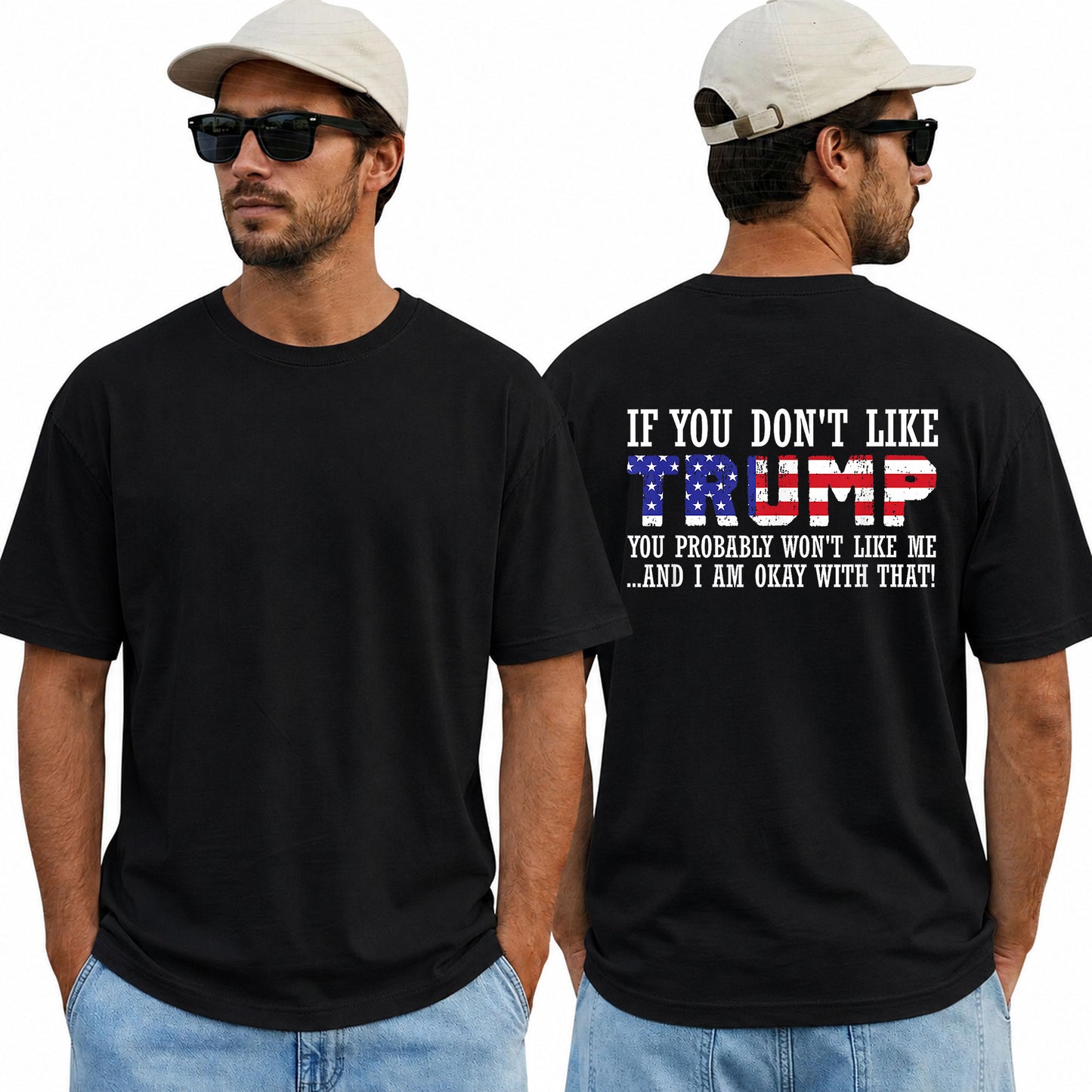 If You Dont Like Trump Shirt Funny Conservative Political Graphic Tee Republican Patriot Gift For Adults
