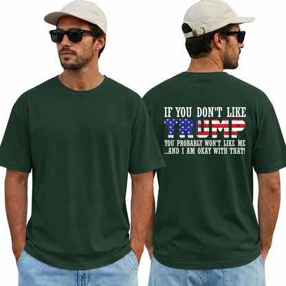 If You Dont Like Trump Shirt Funny Conservative Political Graphic Tee Republican Patriot Gift For Adults
