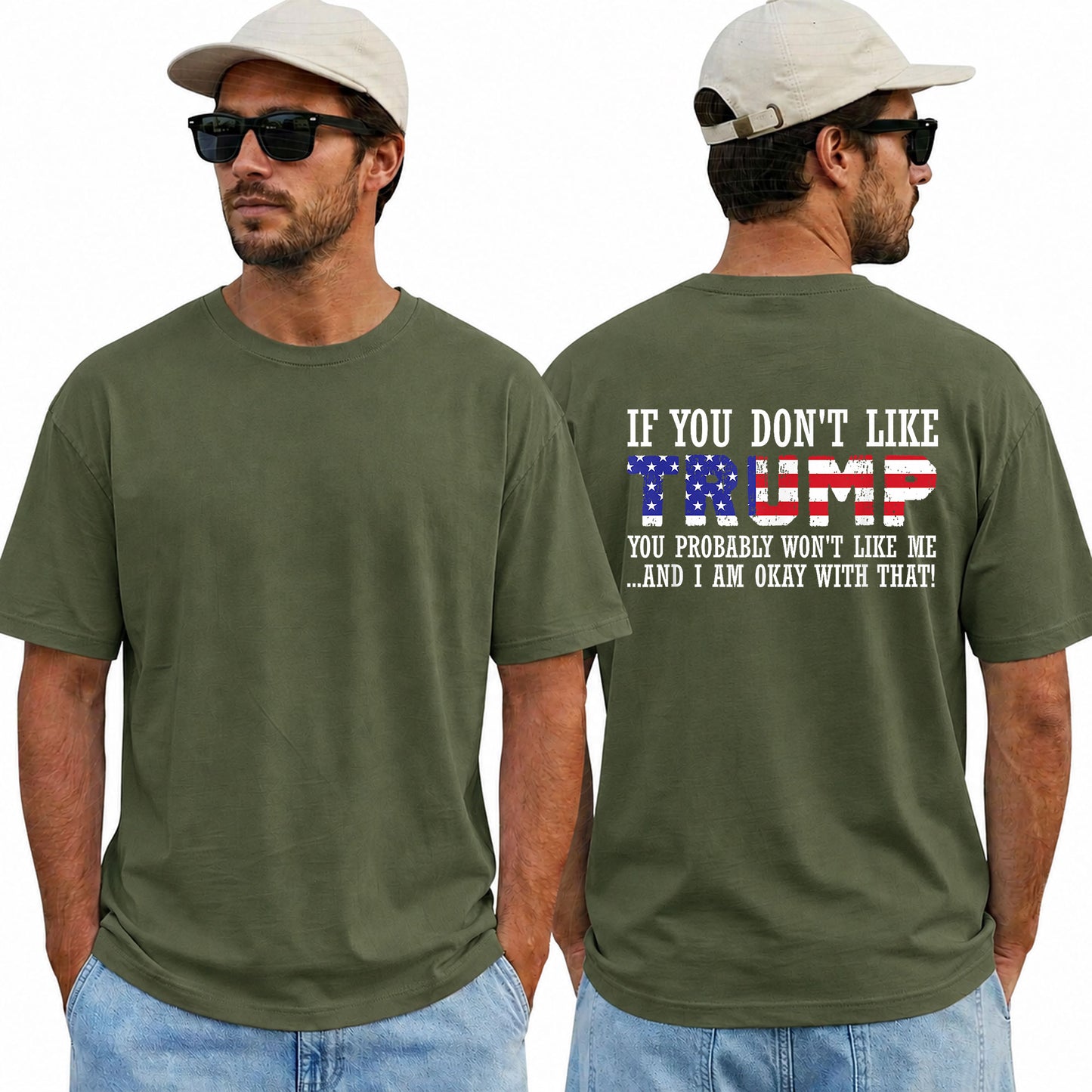 If You Dont Like Trump Shirt Funny Conservative Political Graphic Tee Republican Patriot Gift For Adults