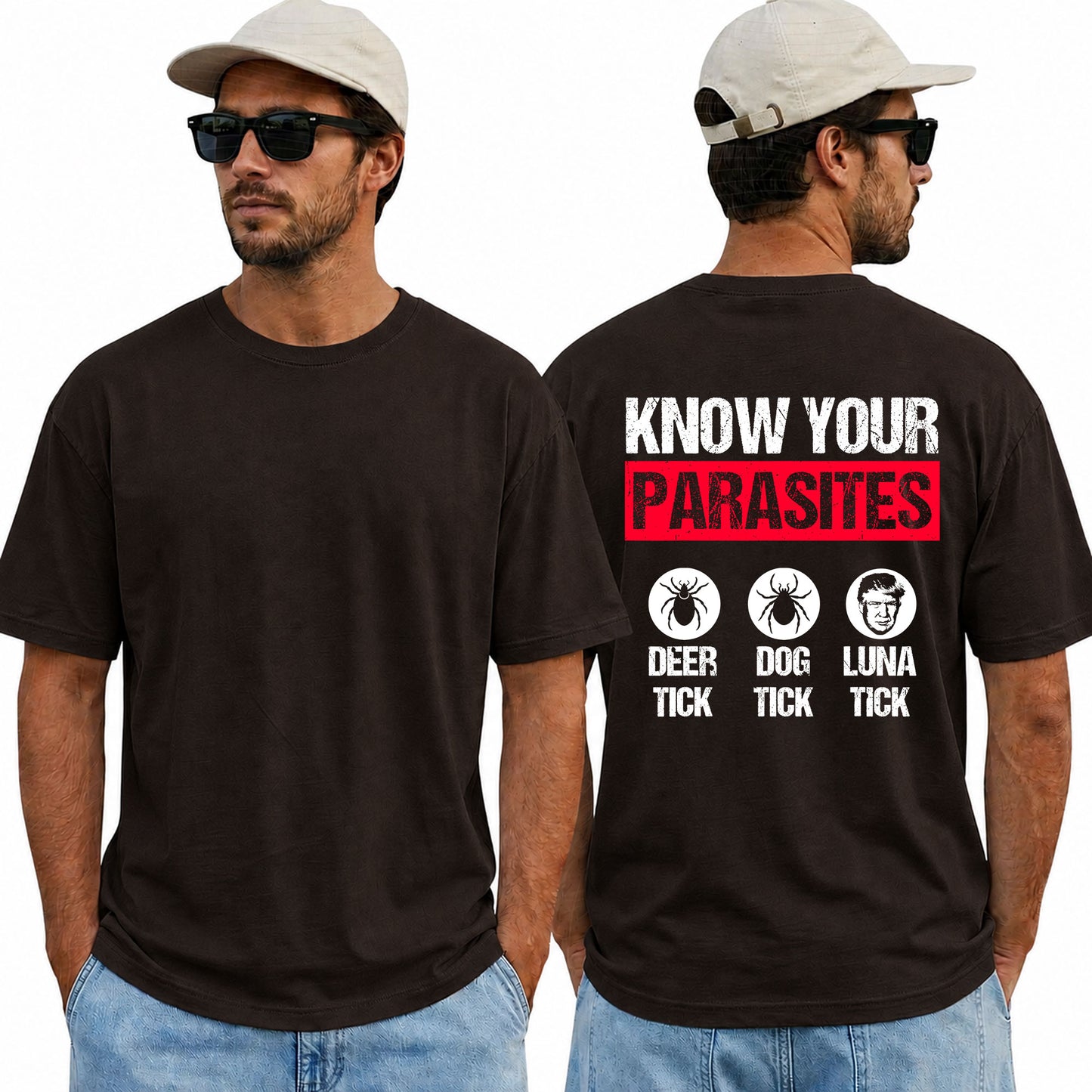 Know Your Parasites Politicians Media Bureaucrats Lobbyists Shirt Funny Anti Establishment Political Graphic Tee Freedom Gift For Adults