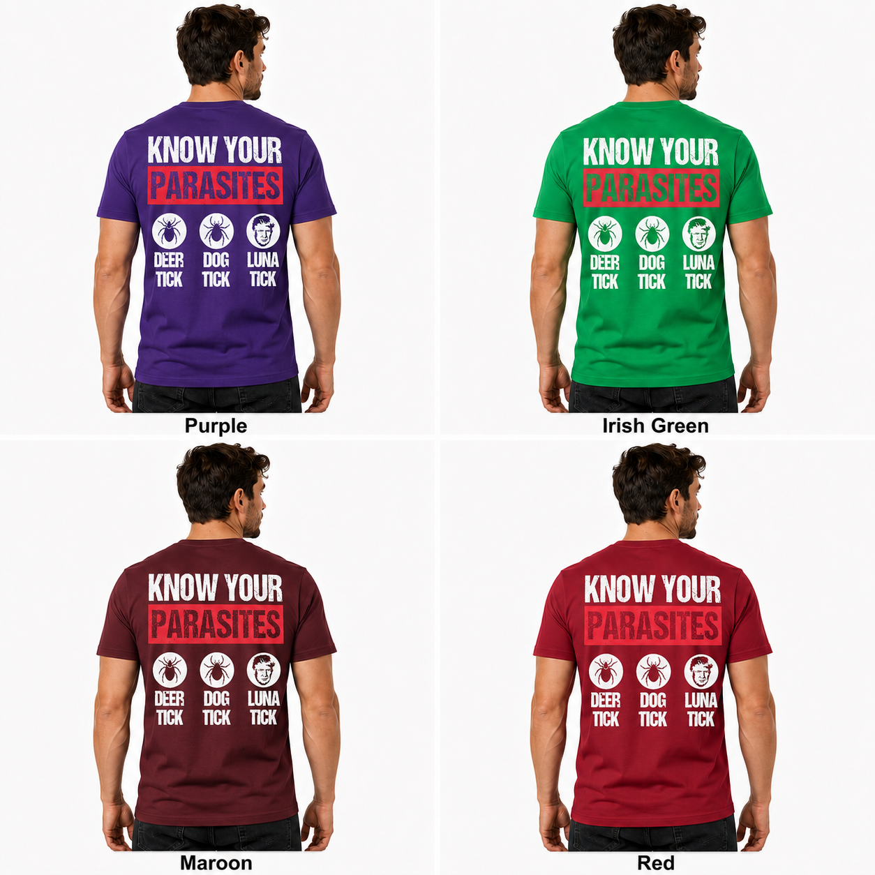 Know Your Parasites Politicians Media Bureaucrats Lobbyists Shirt Funny Anti Establishment Political Graphic Tee Freedom Gift For Adults