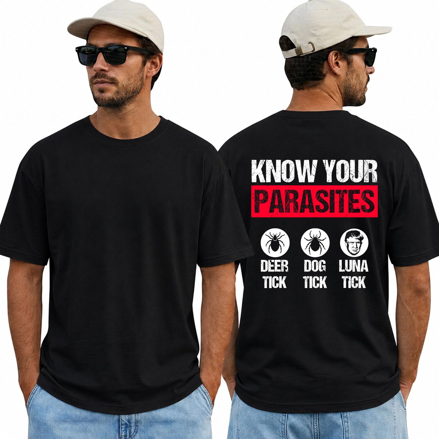 Know Your Parasites Politicians Media Bureaucrats Lobbyists Shirt Funny Anti Establishment Political Graphic Tee Freedom Gift For Adults