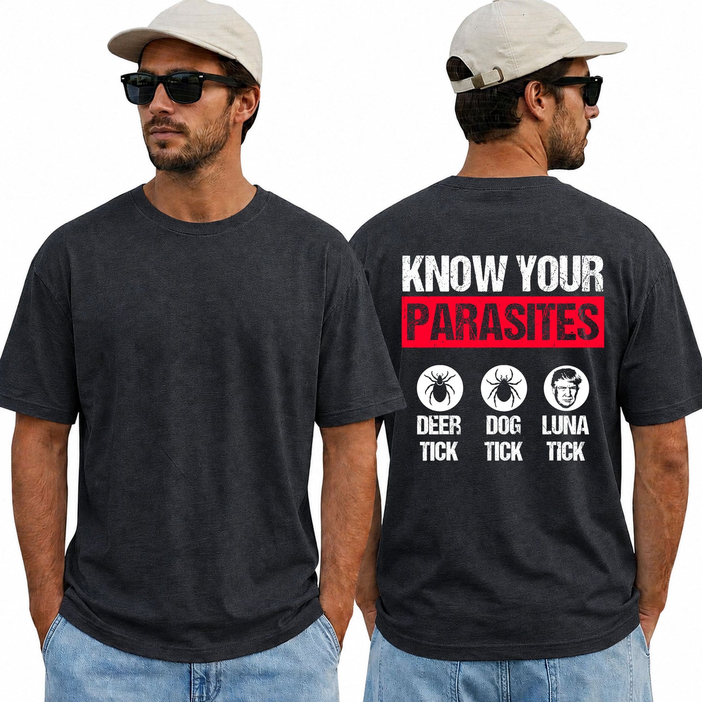Know Your Parasites Politicians Media Bureaucrats Lobbyists Shirt Funny Anti Establishment Political Graphic Tee Freedom Gift For Adults