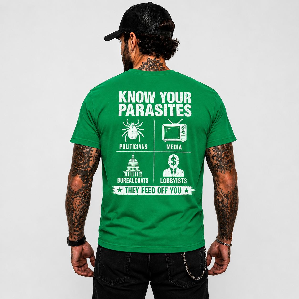 Know Your Parasites Deer Tick Dog Tick Luna Tick Shirt Funny Anti Trump Political Graphic Tee Protest Gift For Adults