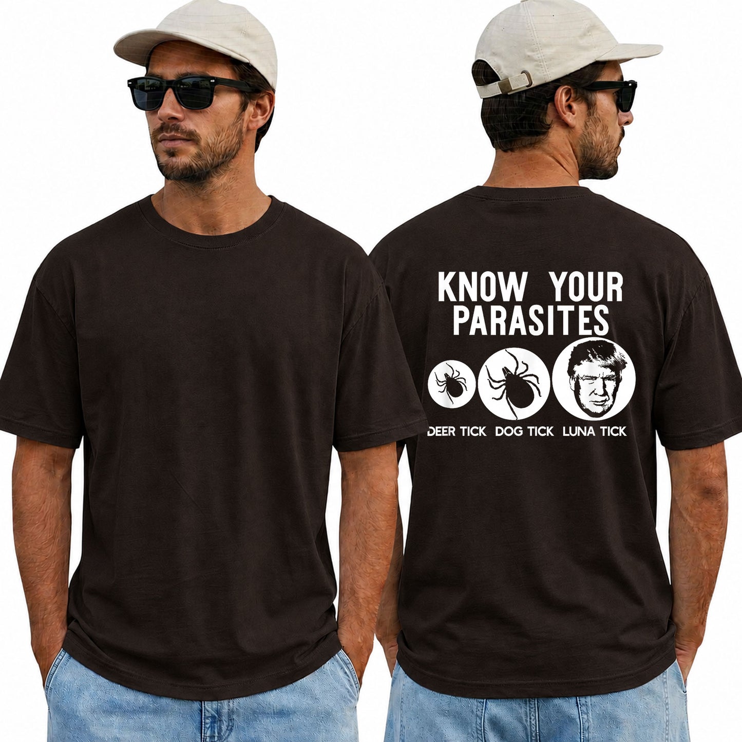 Know Your Parasites Shirt Funny Anti Trump Resist Political Graphic Tee Protest Gift For Adults