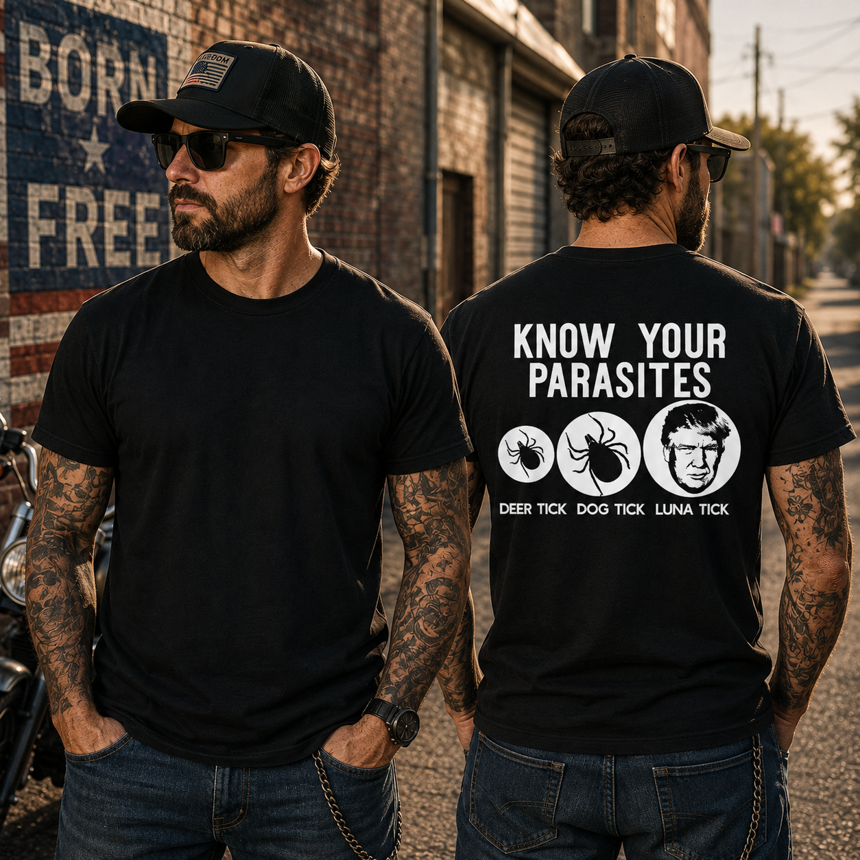 Know Your Parasites Shirt Funny Anti Trump Resist Political Graphic Tee Protest Gift For Adults