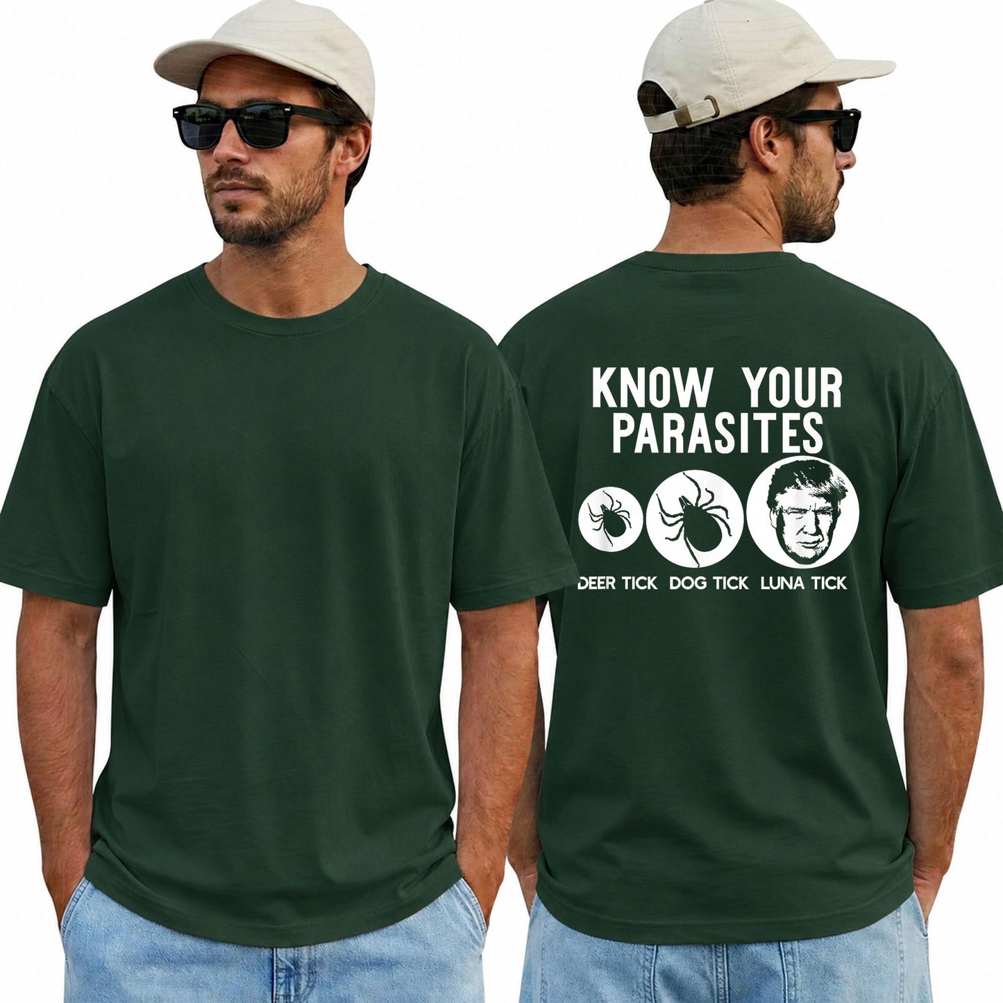 Know Your Parasites Shirt Funny Anti Trump Resist Political Graphic Tee Protest Gift For Adults