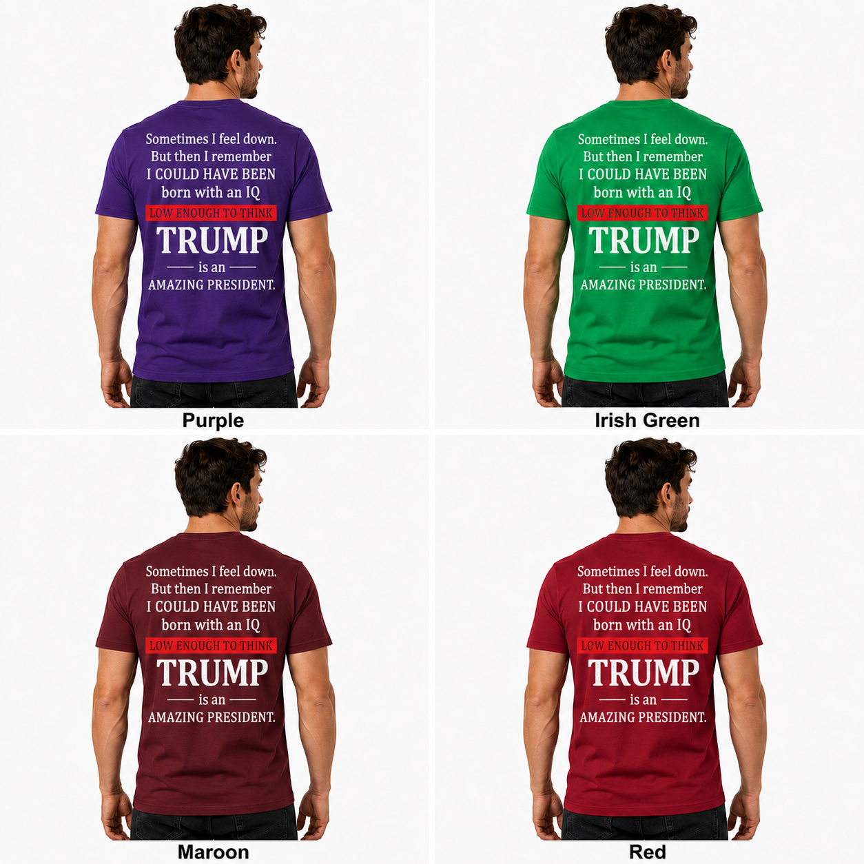 Low Enough To Think Trump Is An Amazing President Shirt Funny Anti Trump Political Graphic Tee Protest Gift For Adults