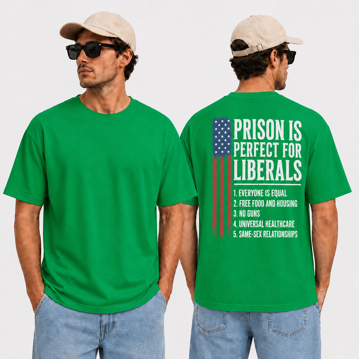 Prison Is Perfect For Liberals Shirt Funny Anti Liberal Political Graphic Tee Conservative Patriot Gift For Adults