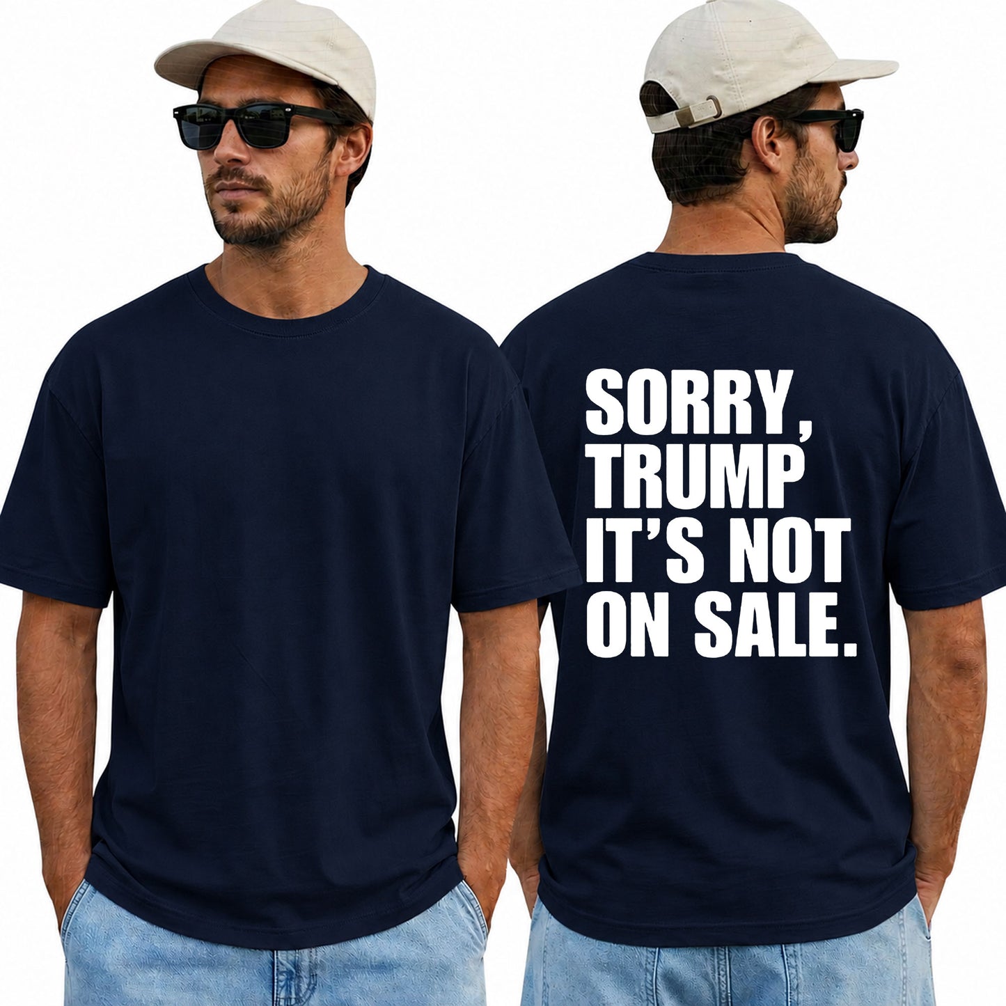 Sorry Trump Its Not On Sale Shirt Funny Anti Trump Political Graphic Tee Protest Gift For Adults