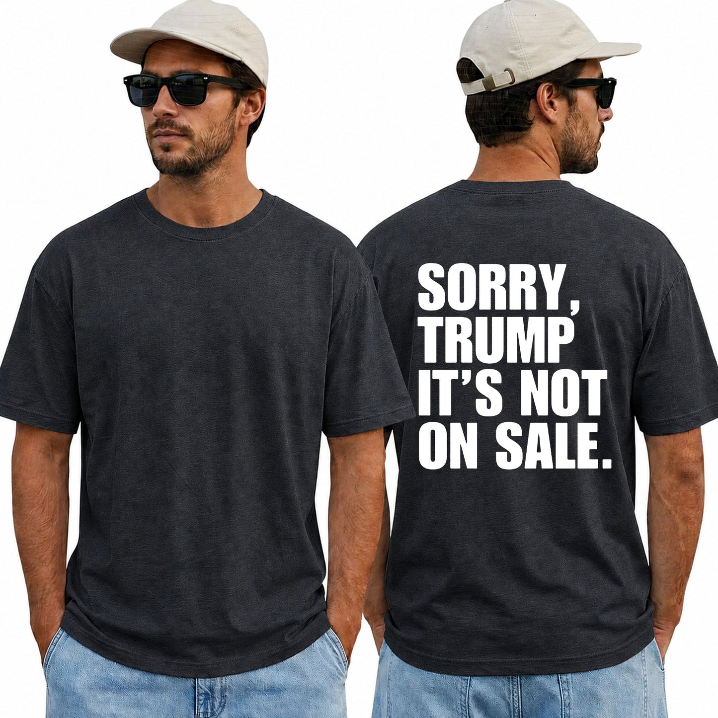 Sorry Trump Its Not On Sale Shirt Funny Anti Trump Political Graphic Tee Protest Gift For Adults