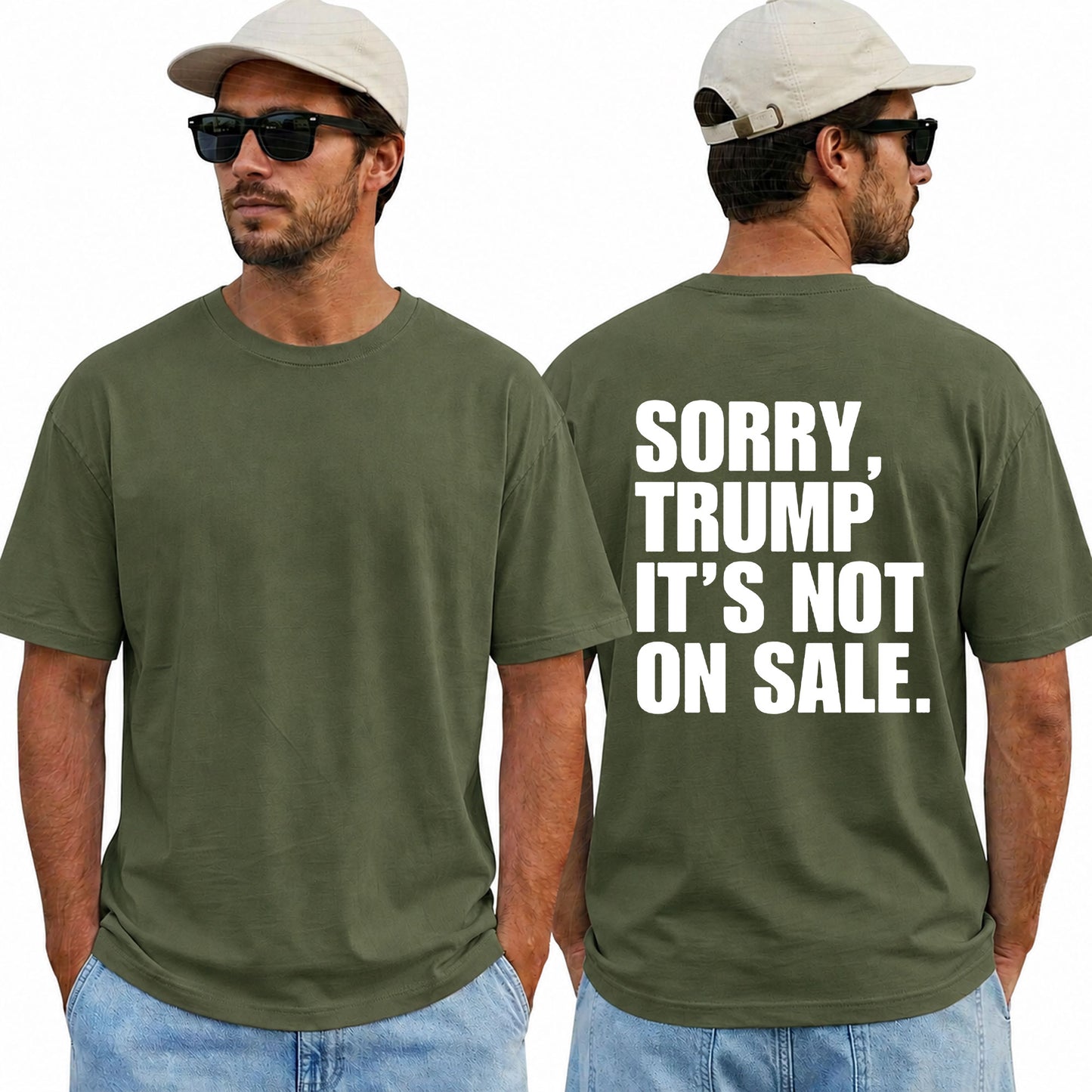Sorry Trump Its Not On Sale Shirt Funny Anti Trump Political Graphic Tee Protest Gift For Adults