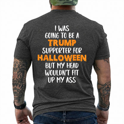 Trump Supporter Halloween Shirt Funny Anti Trump Political Graphic Tee Costume Gift For Adults