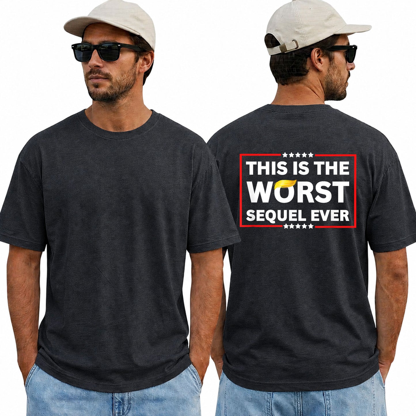 Worst Sequel Ever Shirt Funny Anti Trump Political Graphic Tee Protest Gift For Adults