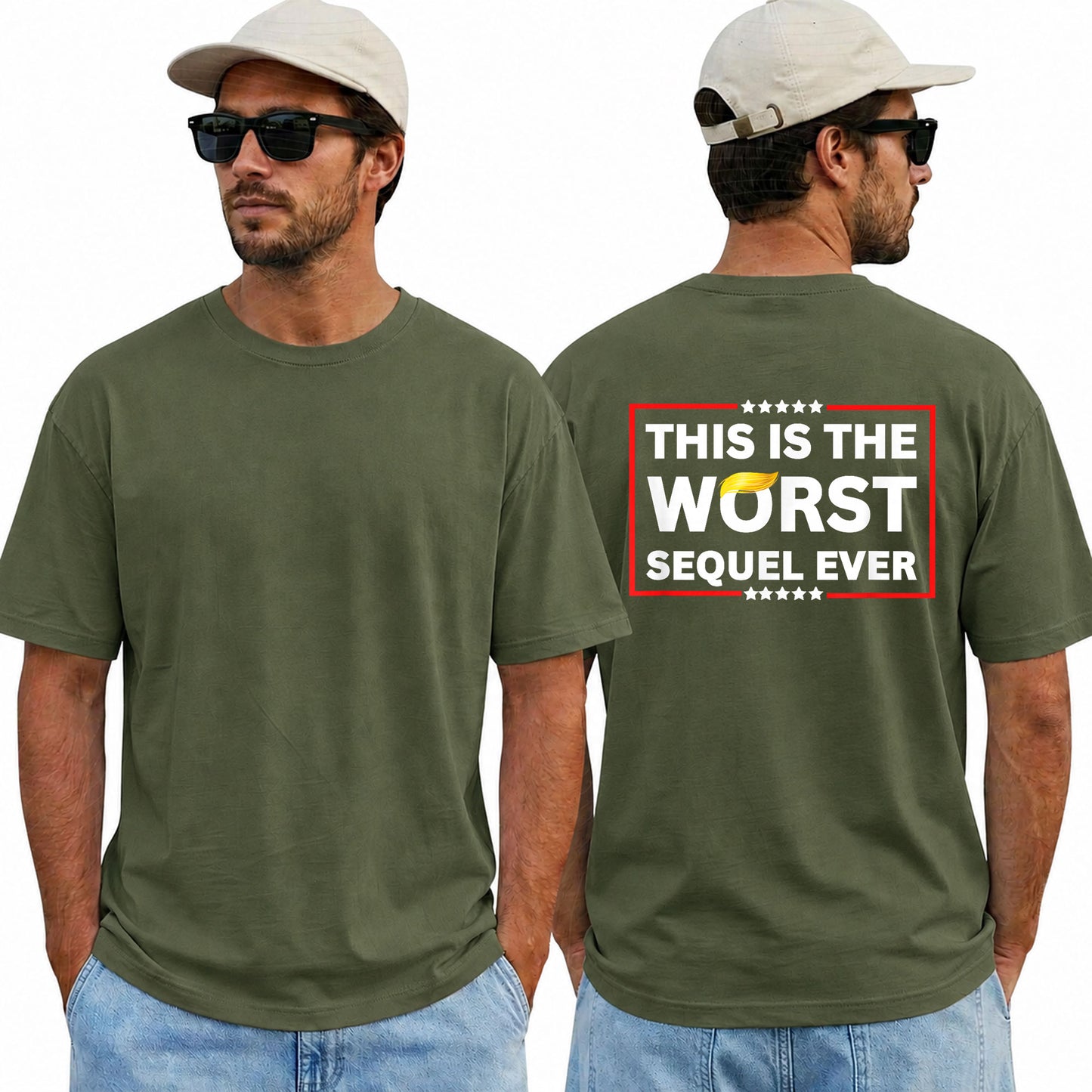 Worst Sequel Ever Shirt Funny Anti Trump Political Graphic Tee Protest Gift For Adults