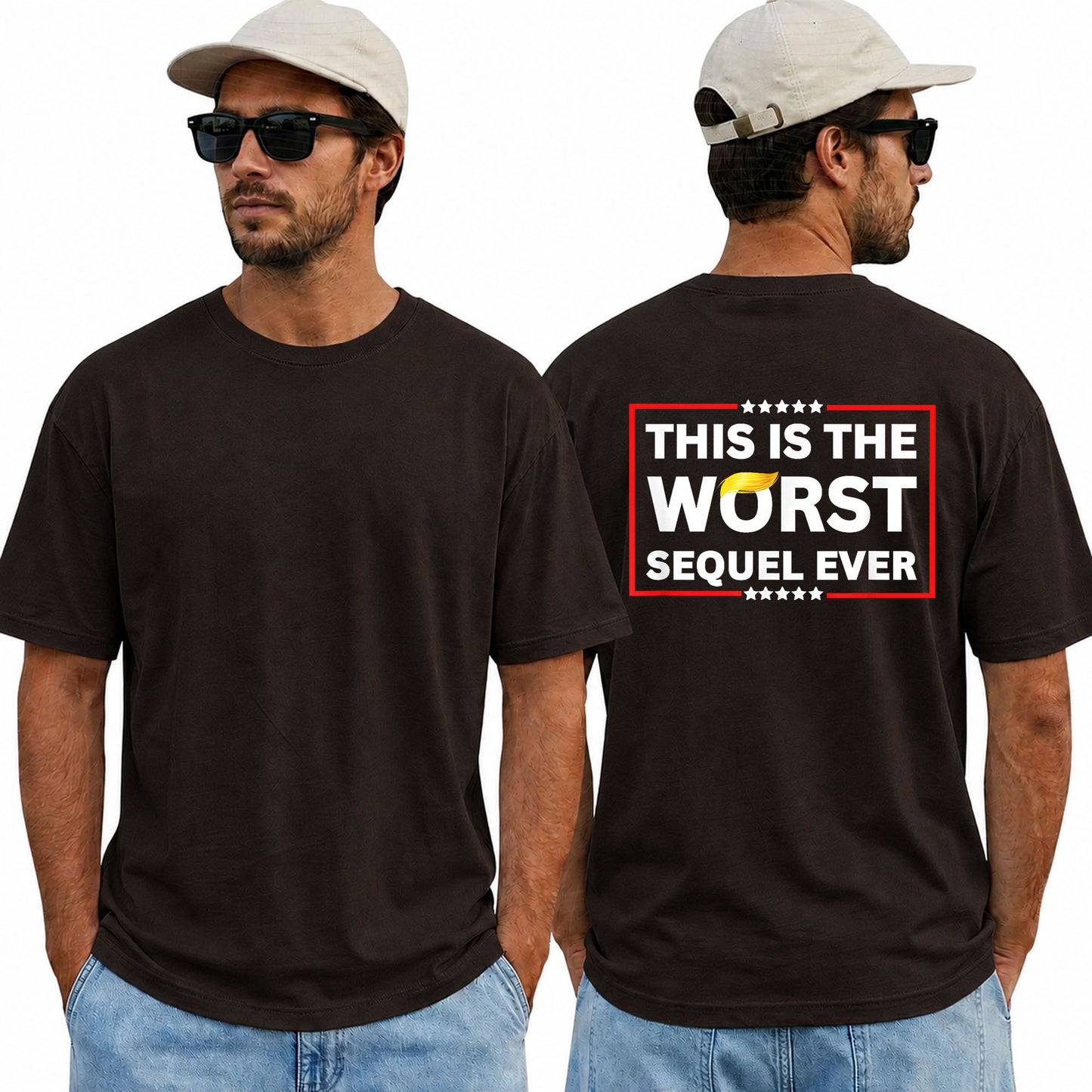 Worst Sequel Ever Shirt Funny Anti Trump Political Graphic Tee Protest Gift For Adults