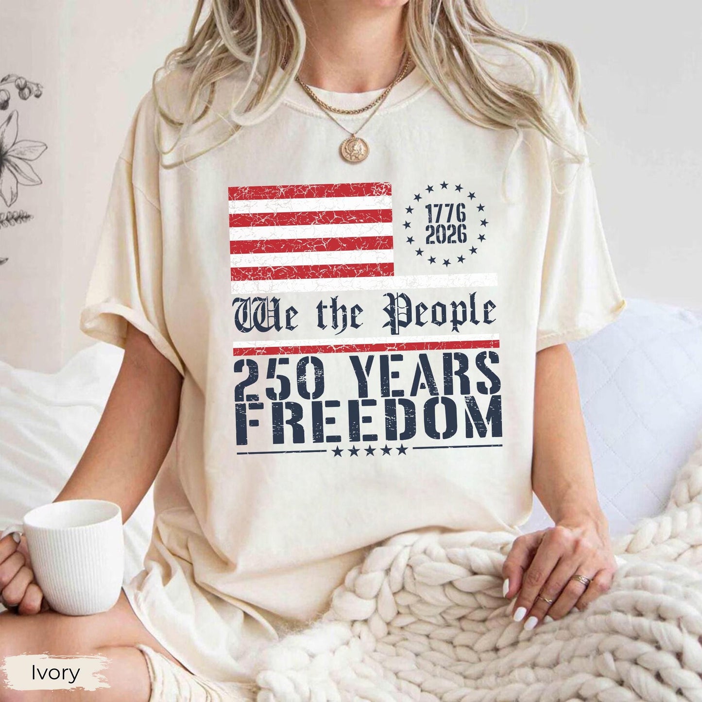 250th America Anniversary Shirt, US 250 Years Sweatshirt, Patriotic Tee with USA Flag, We The People Shirt, Retro Independence Day Tshirt
