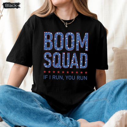 4th of July Boom Squad Shirt, Patriotic Shirt, Independence Day shirt, American flag, 4th summer shirt, America shirt, USA Retro Shirt