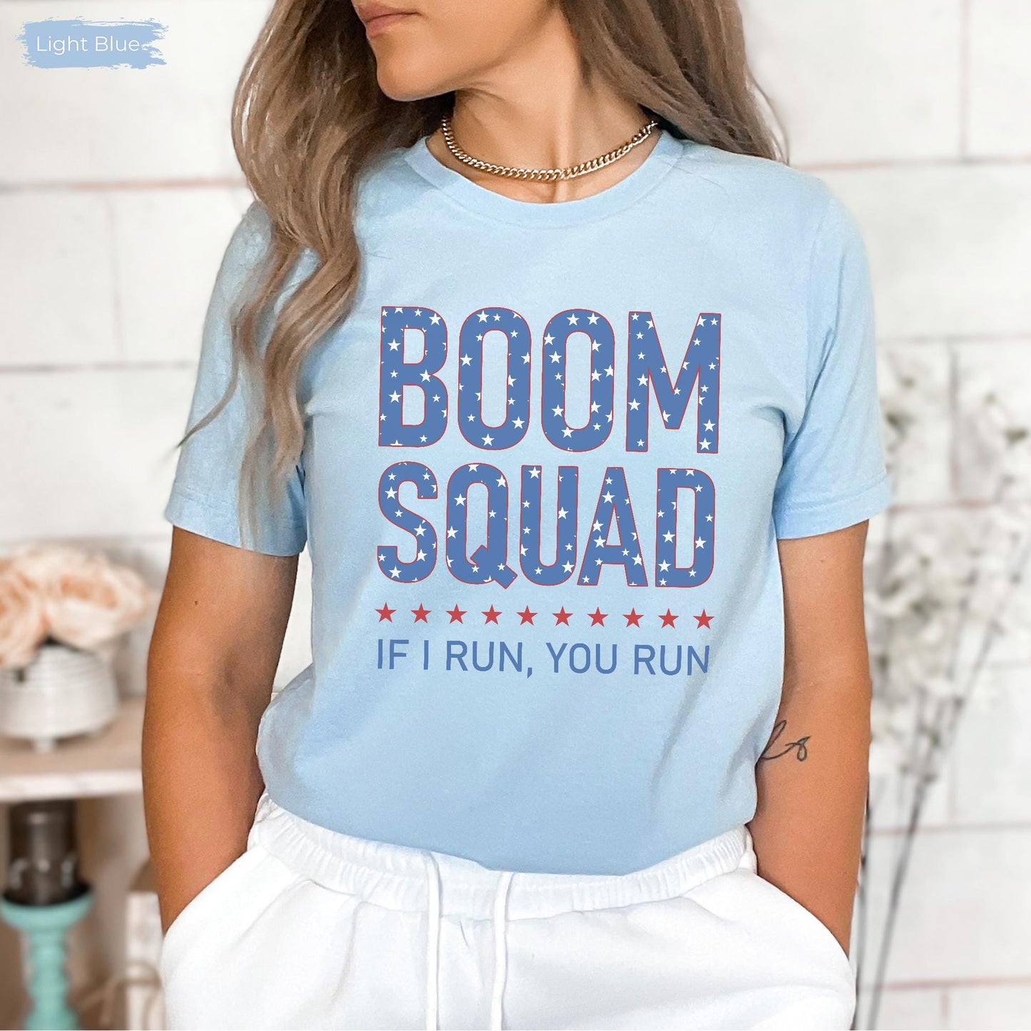 4th of July Boom Squad Shirt, Patriotic Shirt, Independence Day shirt, American flag, 4th summer shirt, America shirt, USA Retro Shirt