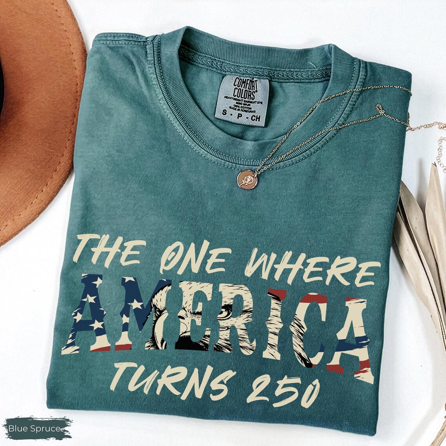 Comfort Colors 4th Of July Shirt, America 250th Anniversary Tee, The One Where America Turns 250 Years Tshirt, 1776 2026 USA Shirts